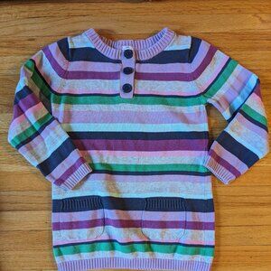 Carters Cotton Striped Sweater size 5